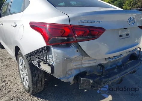 2021 Hyundai Accent Se from USA, damaged, VIN 3KPC24A66ME131657